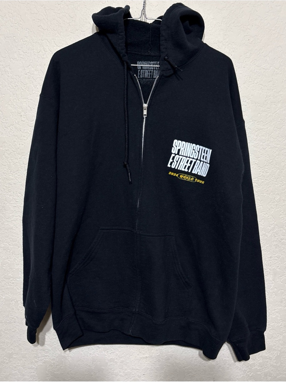 Bruce Springsteen tour full zip hoodie